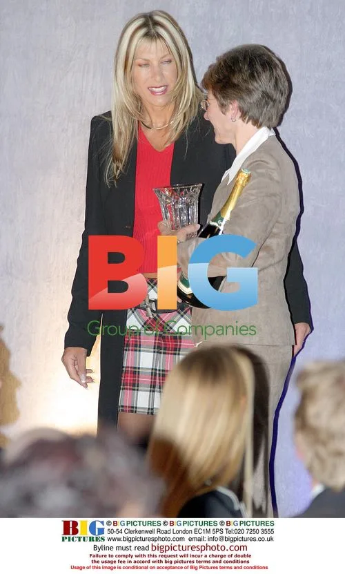 Swimmer Sharon Davis at Sportswomen Of The Year Awards
