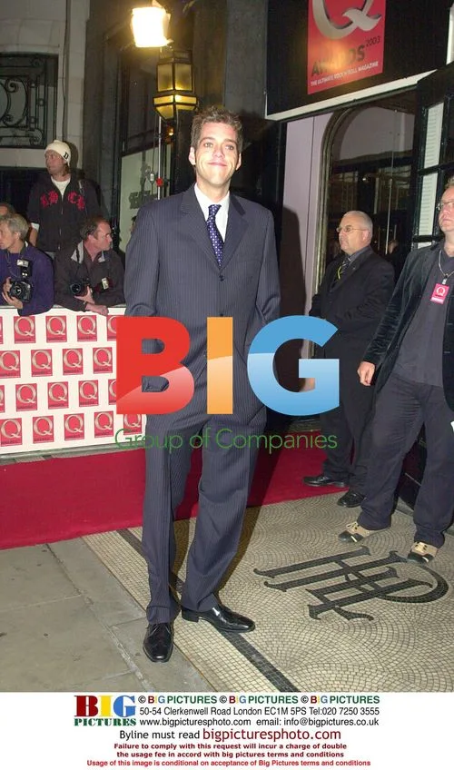 Iain Lee at the Q Awards 2003