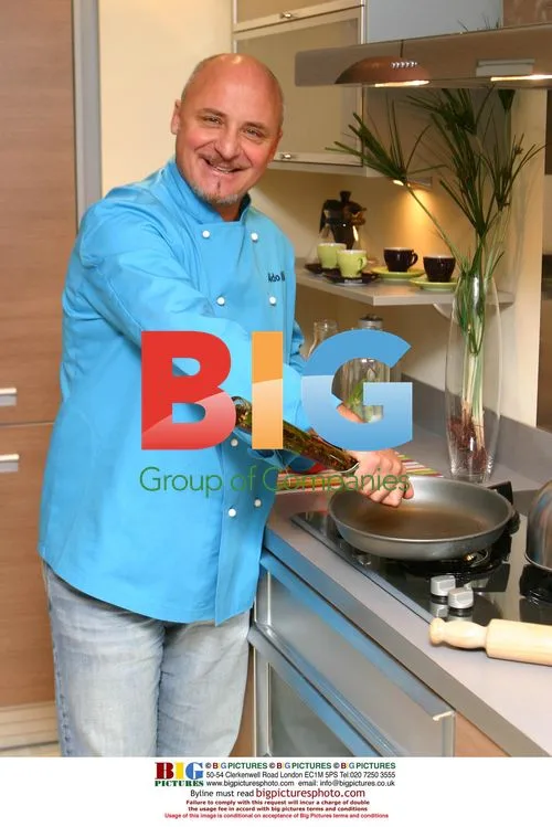 Aldo Zilli at Autumn Ideal Home show