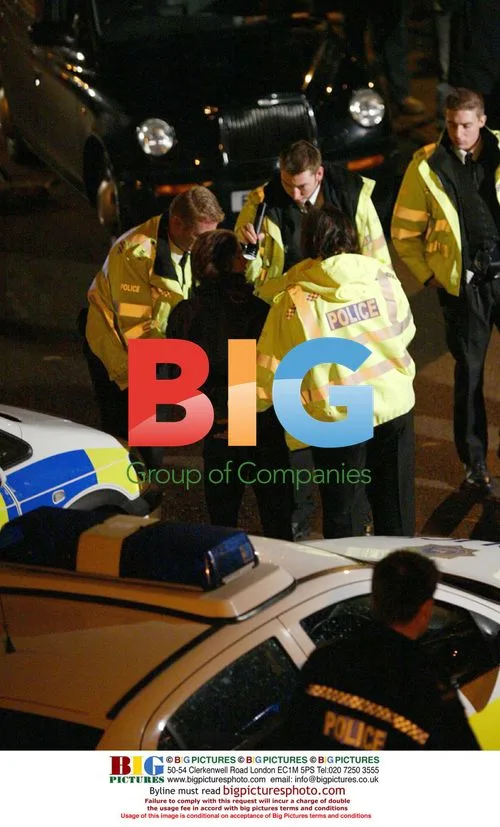 Police on EastEnders TV Set