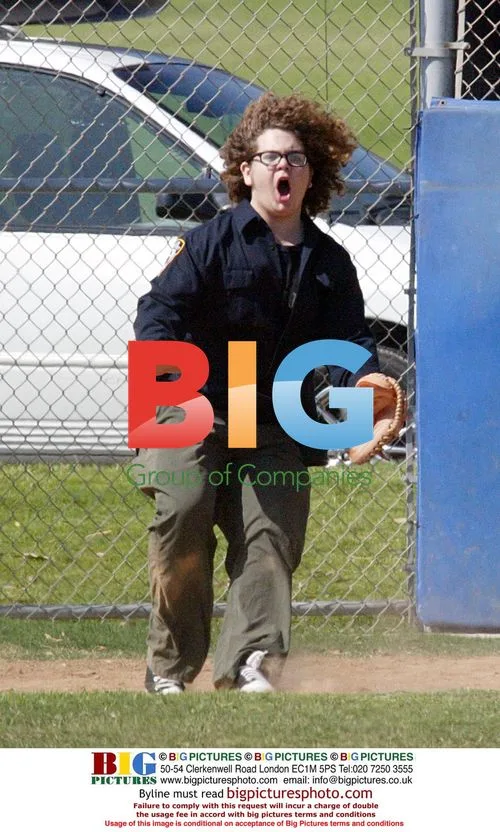 Jack Osbourne Plays Softball