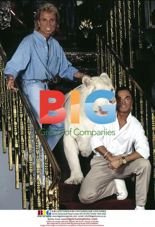 Siegfried and Roy with Tigers