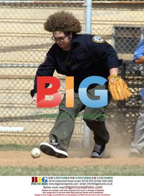 Jack Osbourne Plays Softball