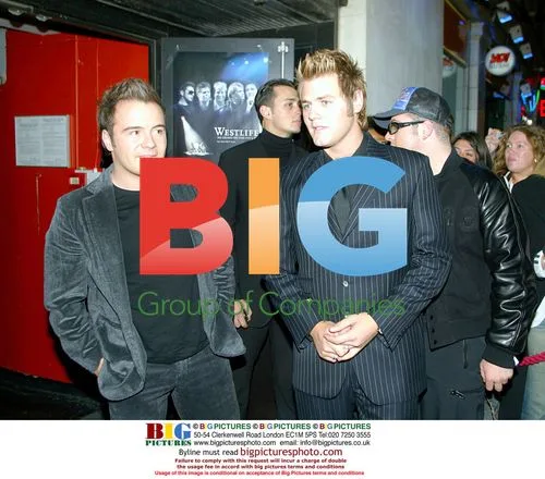 Westlife Arrive at 'Greatest Hits Tour' DVD Launch