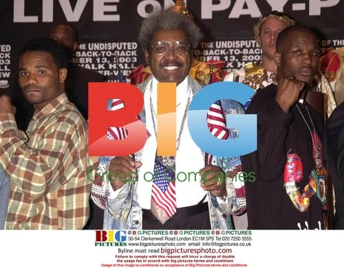 Don King with Bernard Hopkins