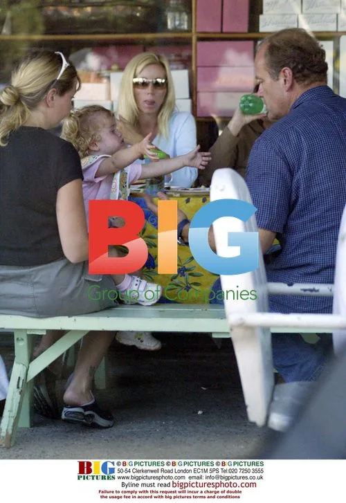 Kelsey Grammer and family lunch in Malibu