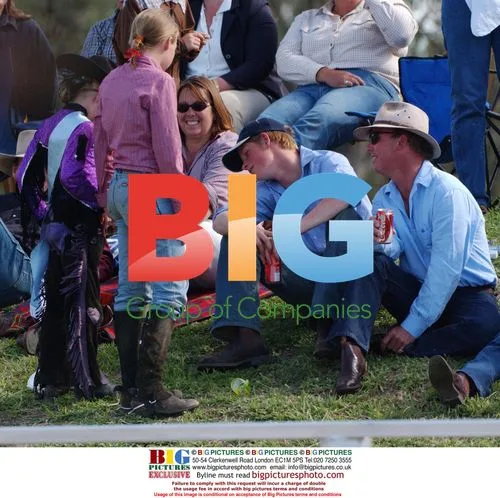 Prince Harry at Injune Rodeo