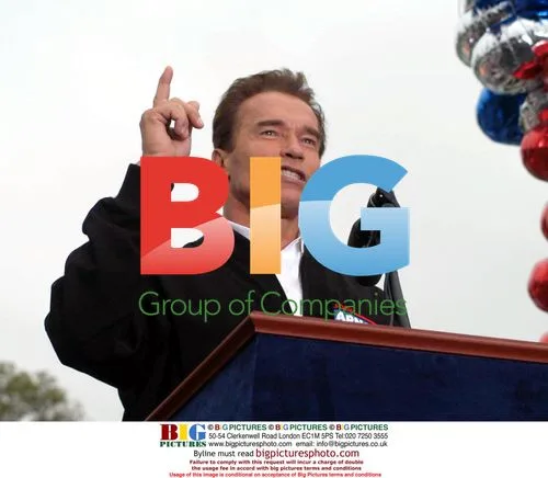 Arnold Schwarzenegger Campaign Rally