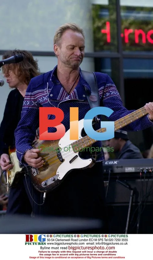 Sting Performs at NBC Concert Series