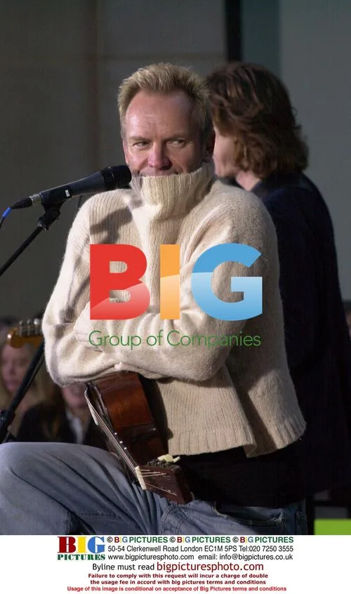 Sting Performs at NBC Concert Series