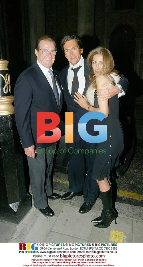 Roger Moore's Birthday Party in London