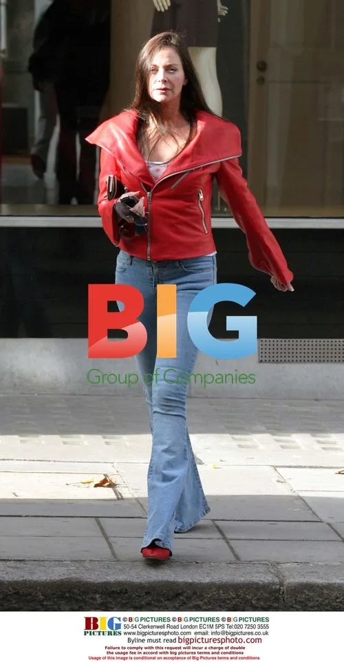 Carole Caplin shopping in London