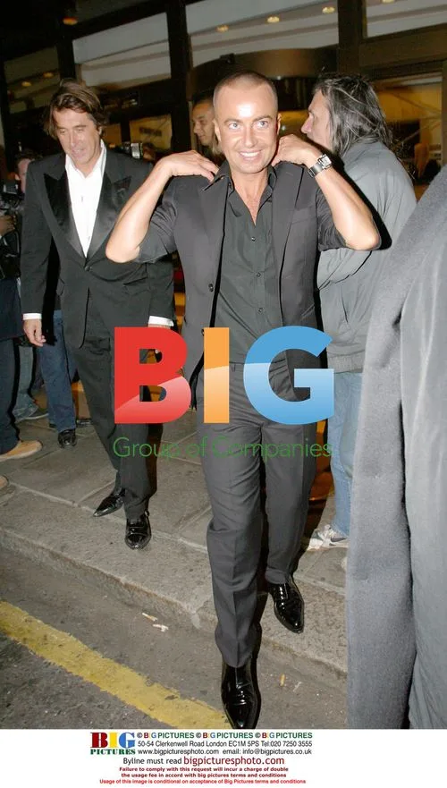 Julian Mcdonald Leaving Fashion Rocks Party