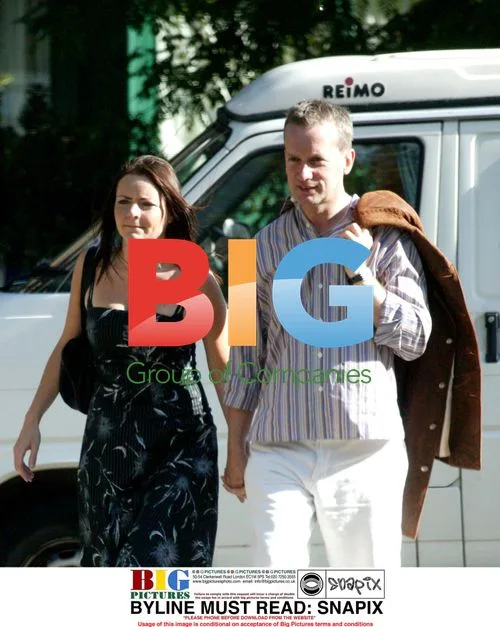 TV presenter Frank Skinner out with girlfriend