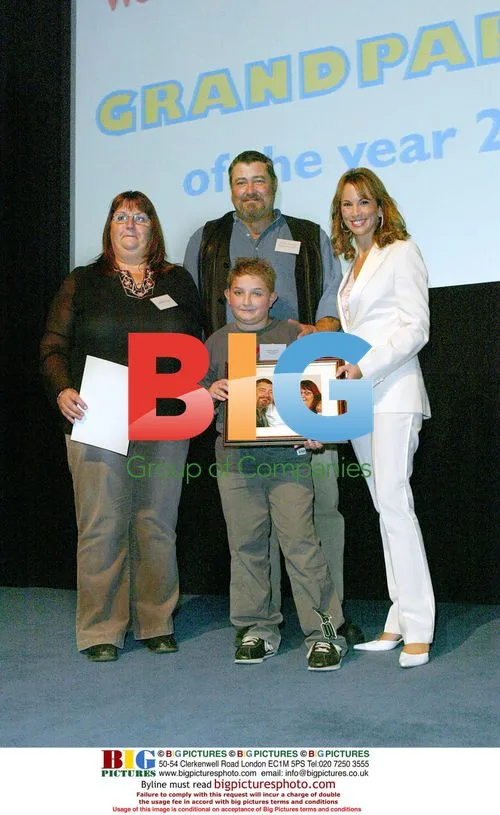 Andrea Mclean hosts GrandParents of the Year 2003