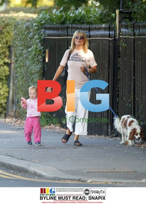 TV Presenter Gaby Roslin in Park