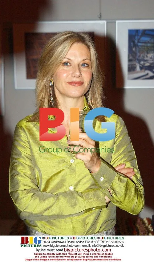Glynis Barber attends Theatre Awards in London