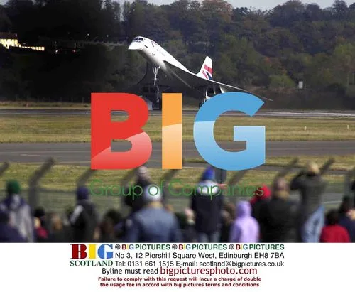 Concorde's Last Tour Lands in Edinburgh