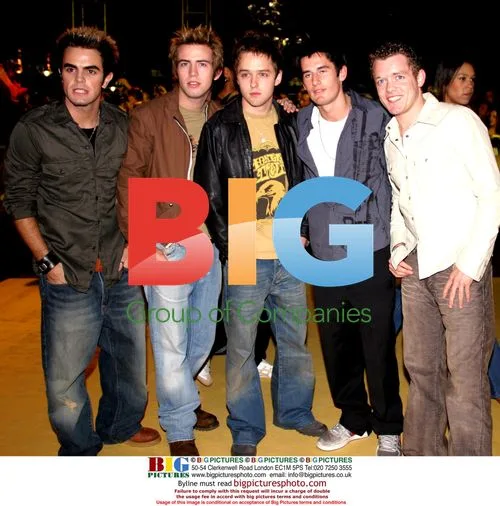 Boy band 'D-side' at Bad Boys 2 premiere