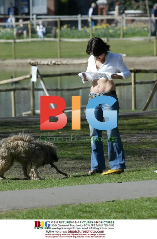 DJ Harriet Scott with her dog Oakley