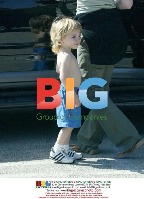 Madonna and Guy Ritchie's Son Rocco Out with Nanny