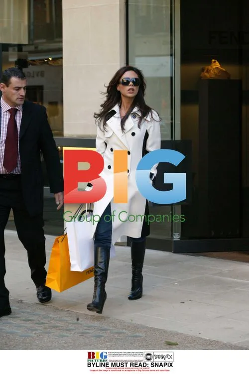 Victoria Beckham Shopping in London