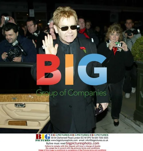 Portrait of pop star at event