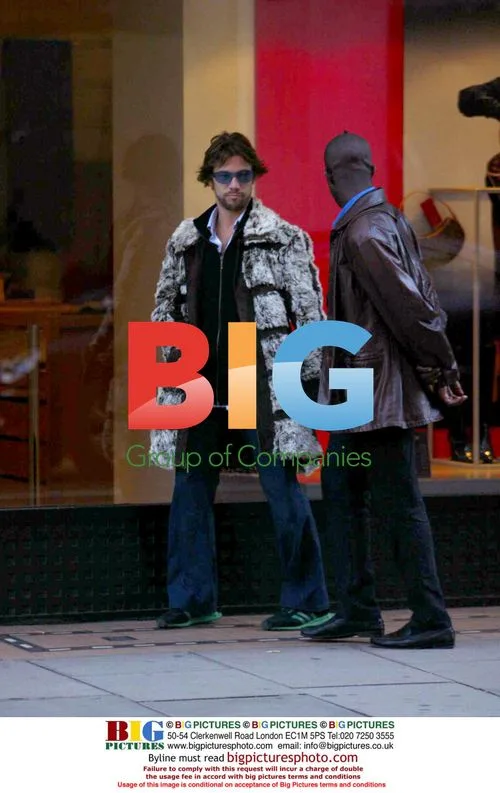 Jay Kay shopping on Sloane Street