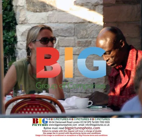 Seal and Girlfriend Tatjana Patitz out for Lunch
