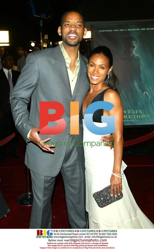 Will Smith and Jada Pinkett-Smith at 'Matrix Revolutions' Premiere