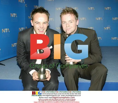 Ant & Dec at National TV Awards