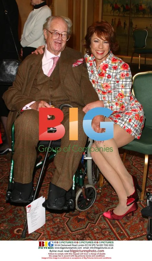 John Mortimer and Kathy Lette at Foyles Luncheon