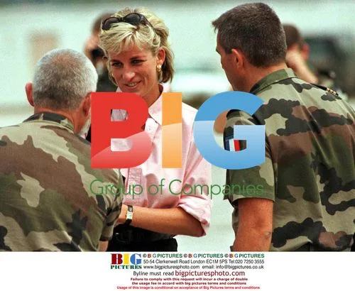 Princess Diana in Bosnia