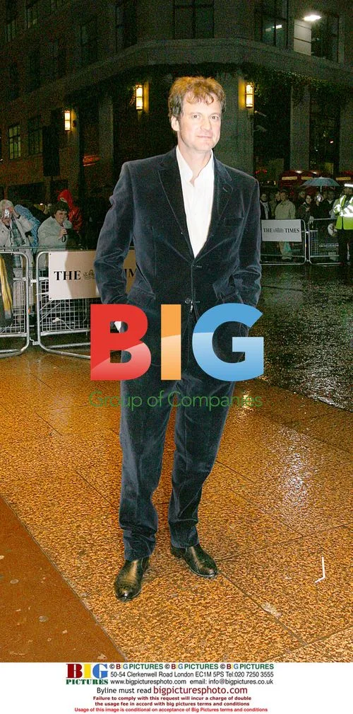 Colin Firth at 'Girl With A Pearl Earring' Premiere