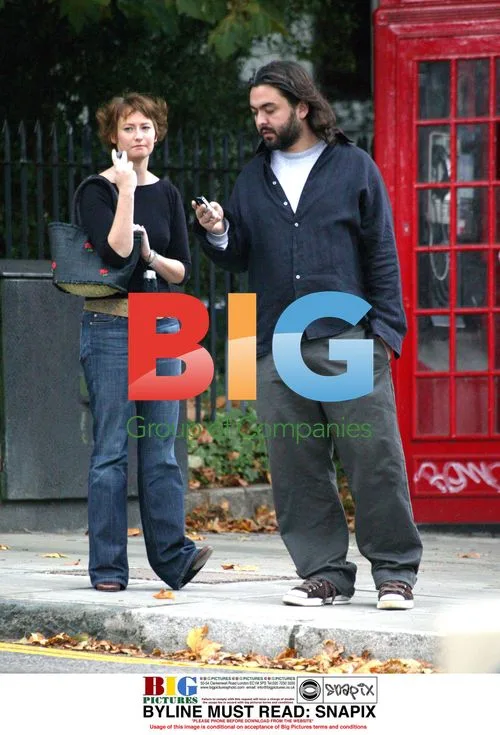 DirectorJez Butterworth with friend in London