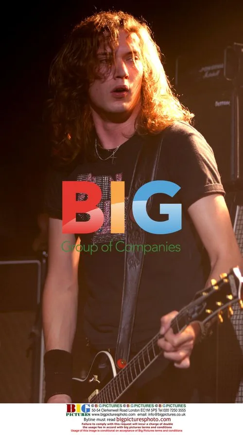 The Darkness Guitarist Dan Hawkins Performing