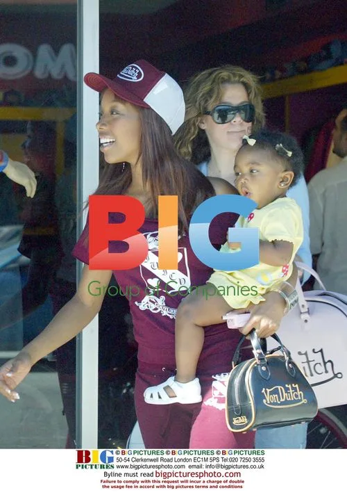 Brandy and daughter shopping on Melrose