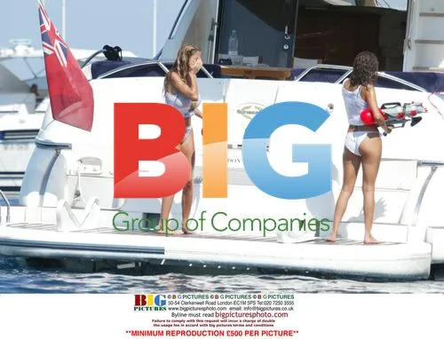 Jordan and Jerri Byrne Water Pistol Fight on Yacht
