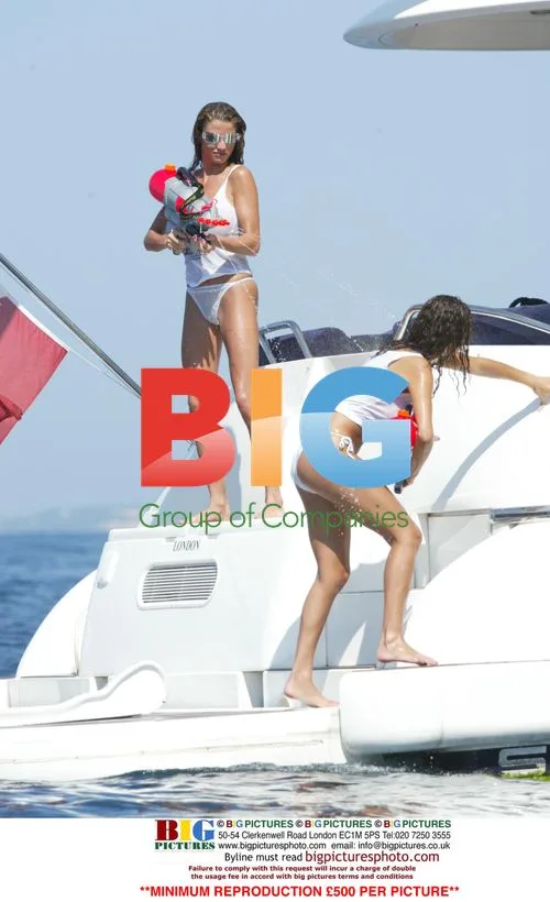Jordan and Jerri Byrne Waterpistol Fight on Yacht