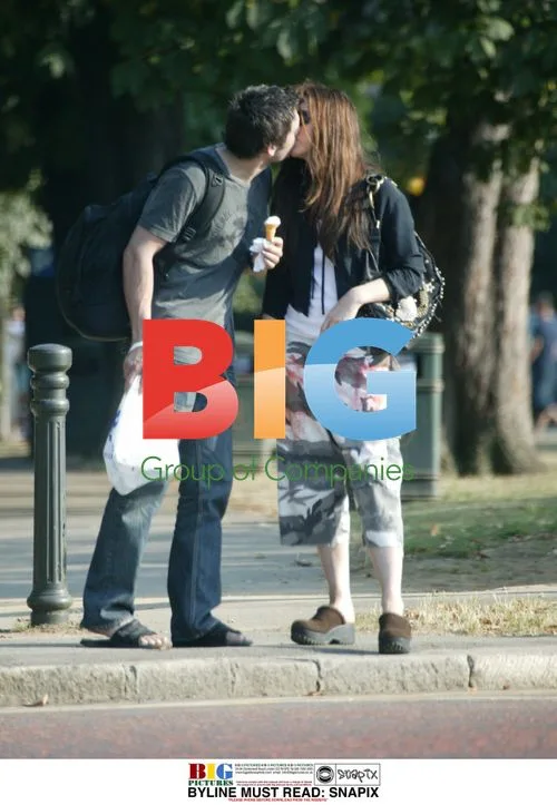 Kate Beckinsale with Len Wiseman in Park