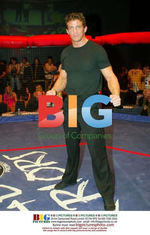 DAVID JAMES at Cage Fighting Event