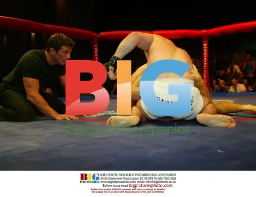 David James at Extreme Force Cage Fighting Event