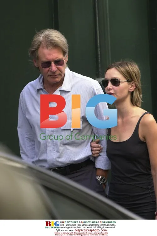 Harrison Ford and Calista Flockhart shopping in Paris