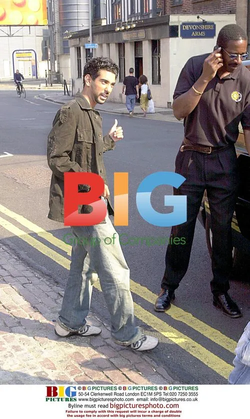 Ray Panthaki arrives at MTV studios