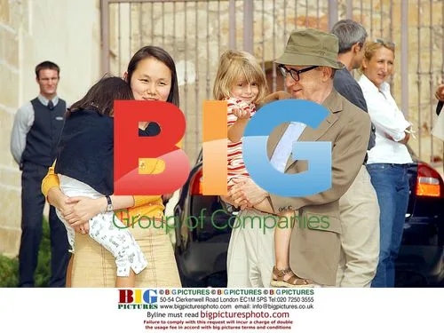 Woody Allen with Family in Salamanca