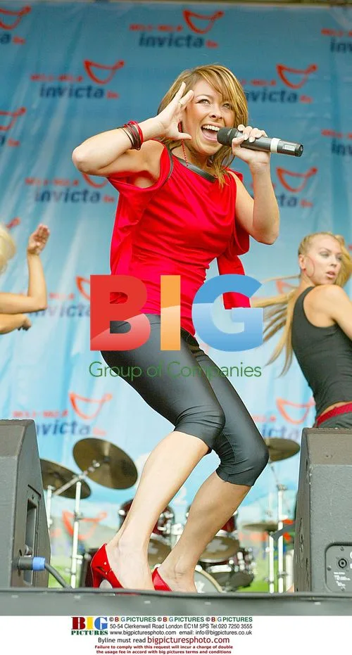 Lisa Scott-Lee at Party in the Park 2003