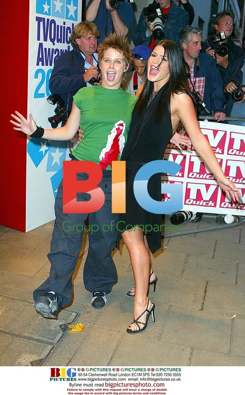 Fame Academy contestants at TV Quick Awards 2003