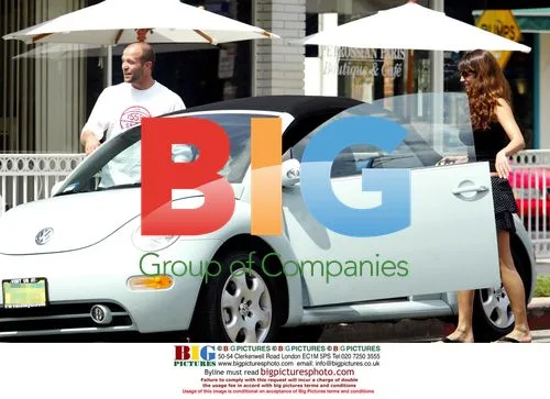 Kelly Brooks and Jason Statham shopping
