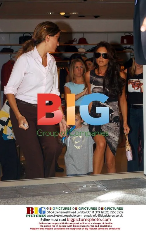 Victoria Beckham shopping in Madrid