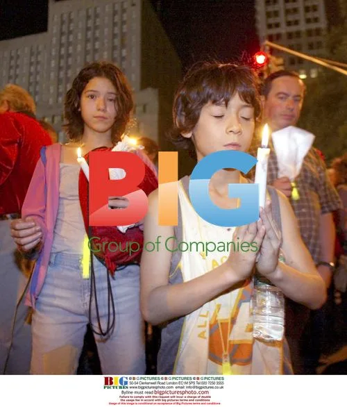 Candle Light Vigil at World Trade Center Site